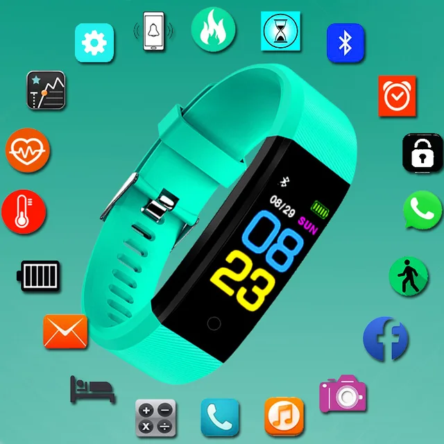 Sport Smart Watch Children Watches Kids For Girls Boys Students Wrist Clock Elec Sport Smart Watch Children Watches Kids For Girls Boys Students Wrist Clock Elec