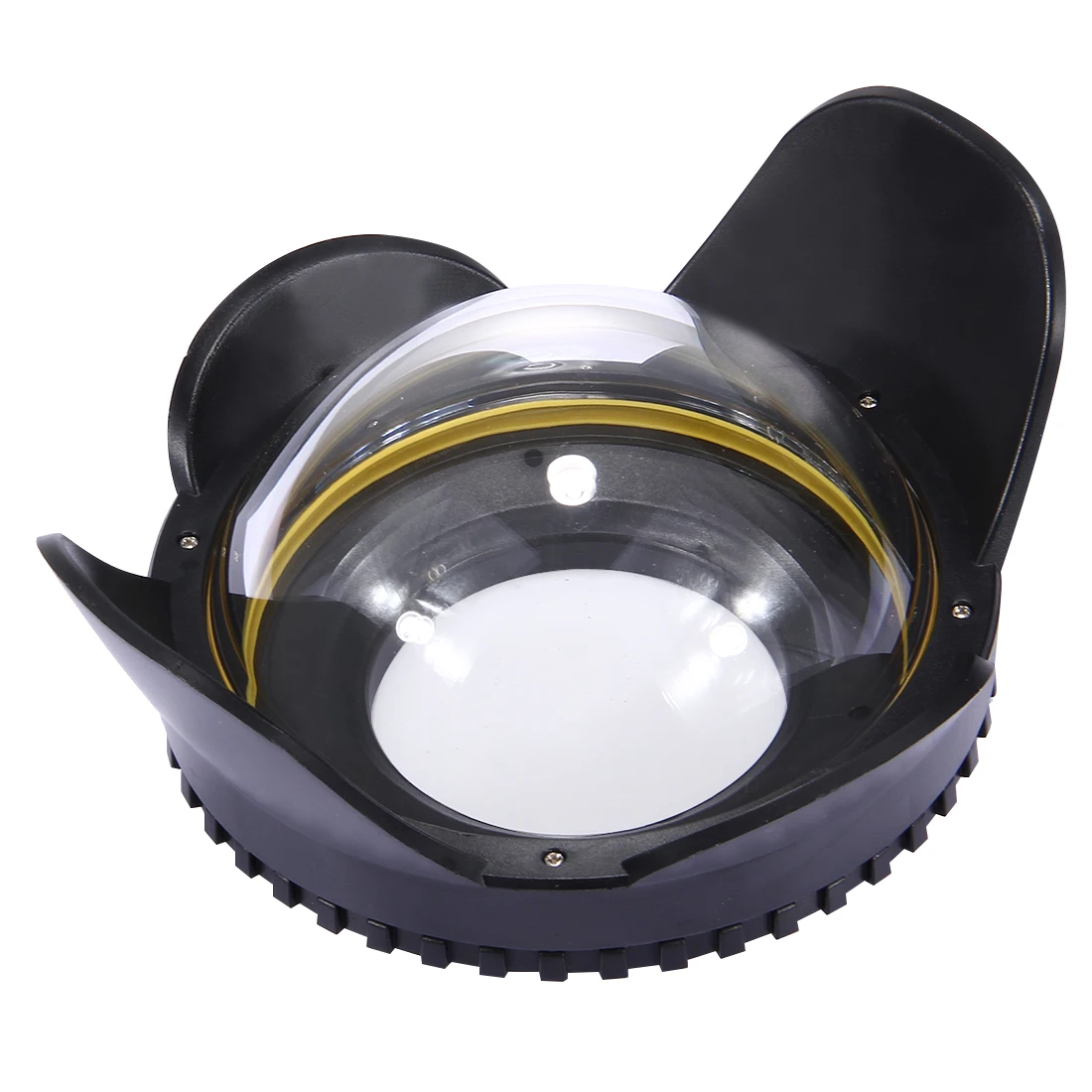 

PULUZ PU8001 Optical Fisheye Lens Shade Wide Angle Dome Port Lens for Underwater Housings