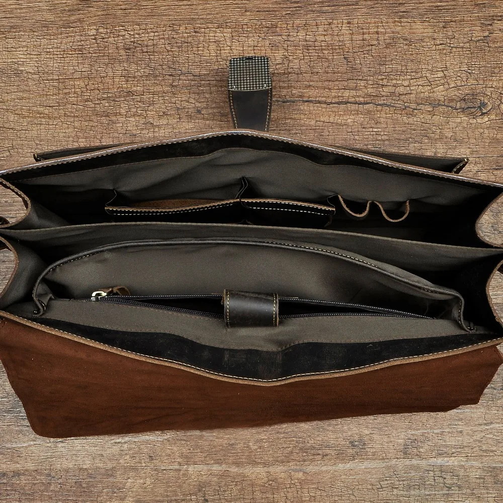 Портфель мужской деловой из кожи Крейзи Хорс 1031|designer messenger bag|messenger bagbag business |