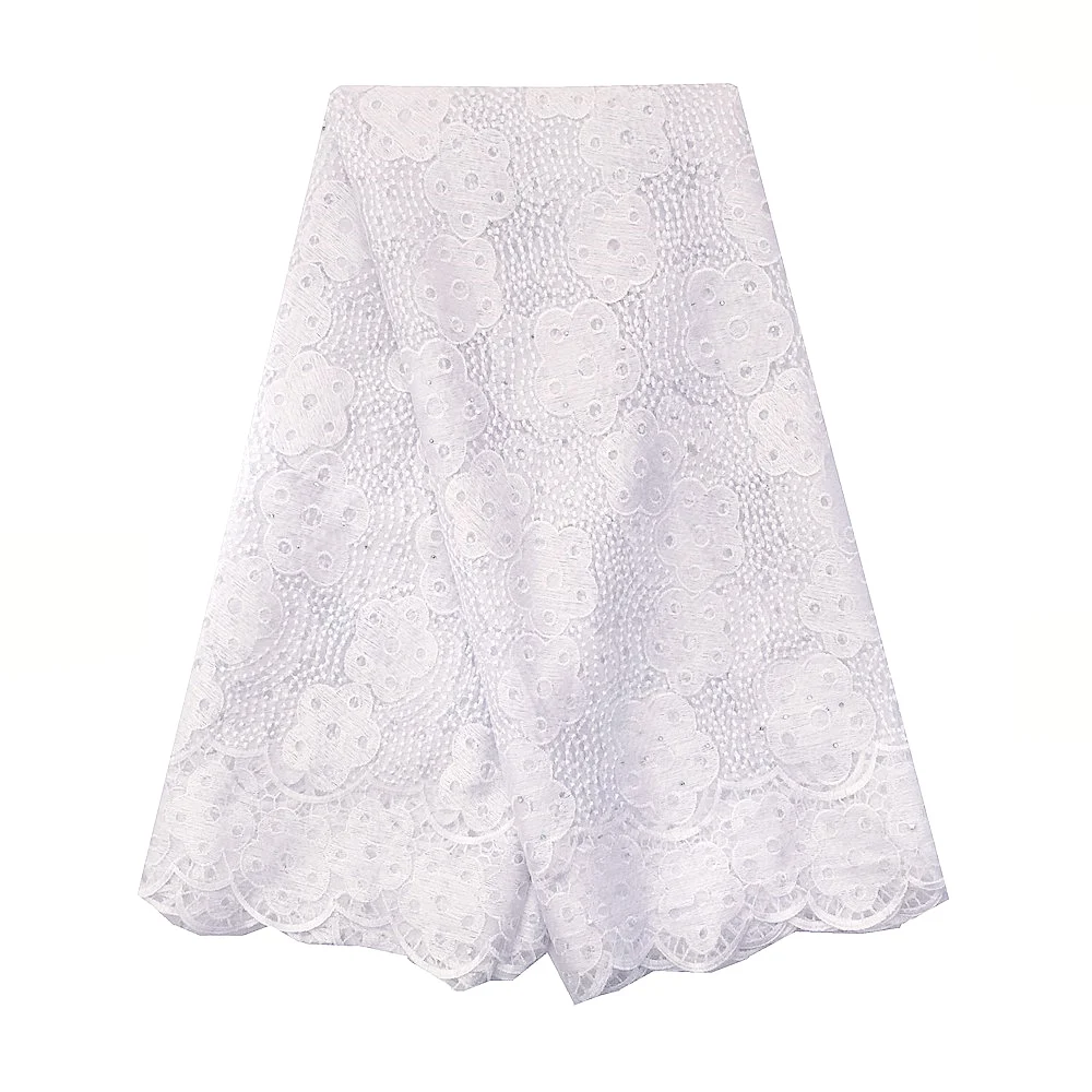 White Lace Fabric 