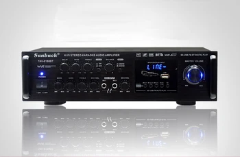 

breeze audio sunbuck TAV-6188BT Bluetooth Amplifier SD USB FM Microphone with Remote Control 200W Home Amplifier