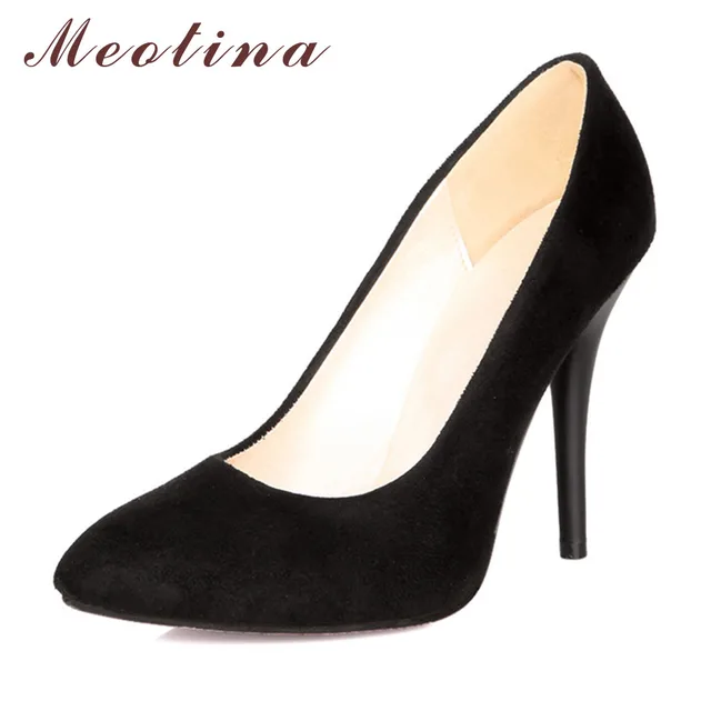 womens black high heel shoes