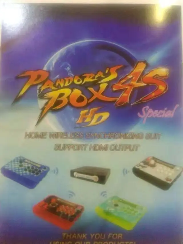 Pandora's box 4 plate Pandora 's box 4S mutligames JAMMA arcade 680 in 1 JAMMA board game Mutli Pandora' s box 4S JAMMA arcade b