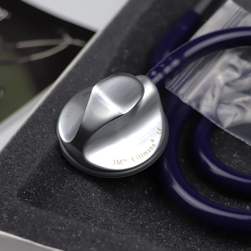 Оригинальный 3 м Littmann Master Classic II стетоскоп милый медицинский фиолетовый цвет|Уход