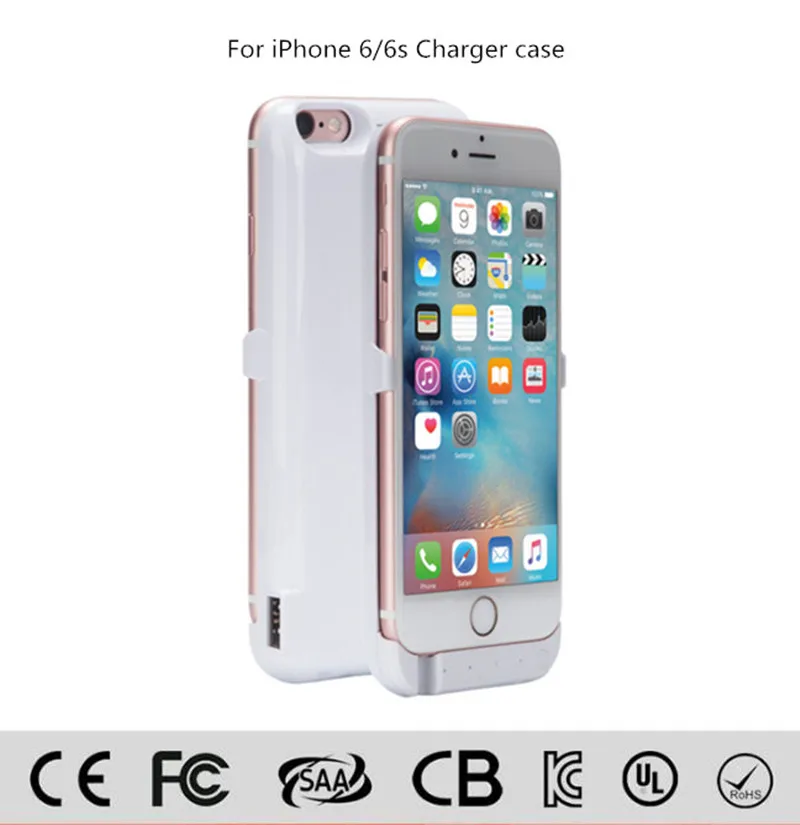 2016 New Arrival 5000 mAh battery case backup cell phone charger case