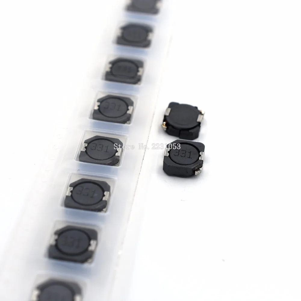 10 шт./лот 10*10*4 мм SMD силовой индуктор 330uH 330uh 331 CDRH104R индуктивность провода чип