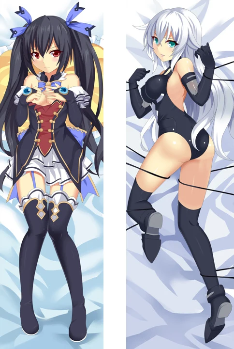 

2019-February Japanese Anime Hyperdimension Neptunia Dakimakura body Decorative Pillow case Hugging Body Pillow Cover case