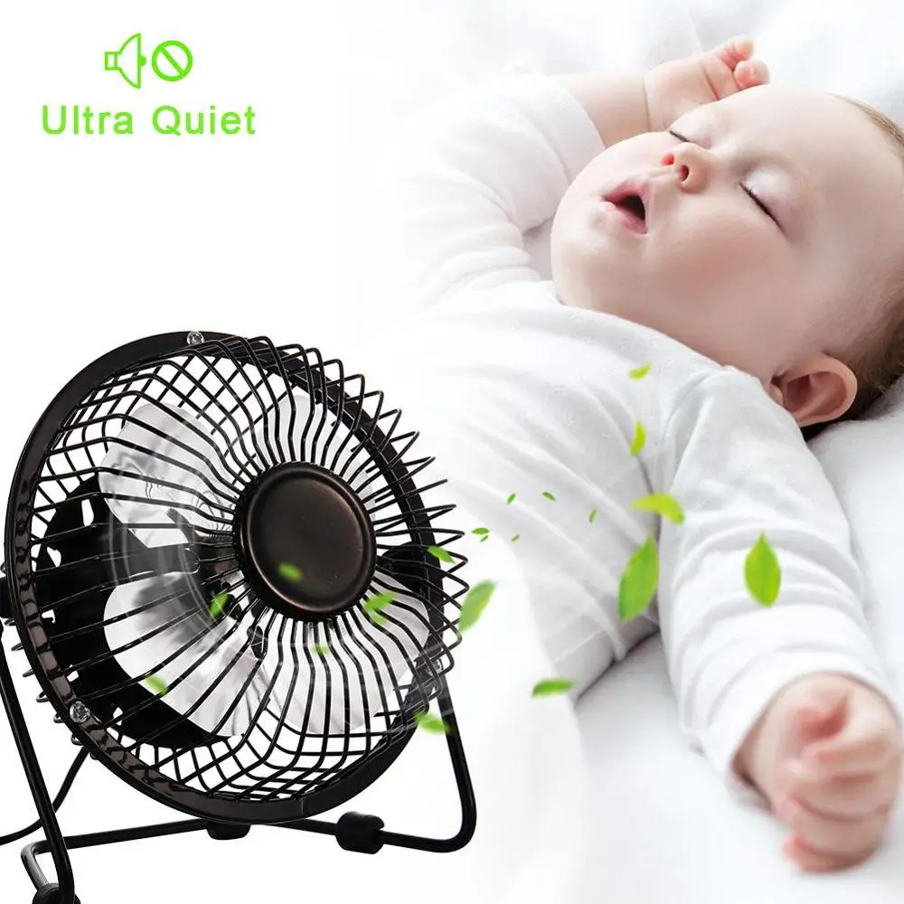 

Mini USB Air Cooling Fan Clip Desk Fan For Kids Dual Use Home Student Dormitory Bedside Portable Desktop Office Fan