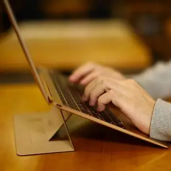 

Tablet Stands Computer notebook portable stand can be lifted lowered invisible ultra-thin multi-function notebook folder stand
