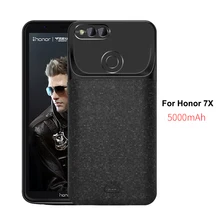 Чехол-аккумулятор 5000 мА/ч для HUAWEI honor 7X 8X, внешний аккумулятор, зарядное устройство, чехол для телефона из ТПУ, чехол для honor 6x