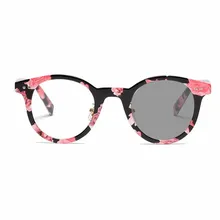 Мода Круглый Женщины мульти-фокус фотохромизм очки для чтения Марка Дизайн прогрессивные ближнего и дальнего диоптрий очки для чтения NX