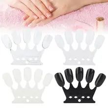 Дизайн ногтей 4 цвета 50 шт для практики дизайна ногтей советы покрытие для маникюра гель цвет Типсы для демонстрации лаков для ногтей показывает слишком накладные ногти с клеем