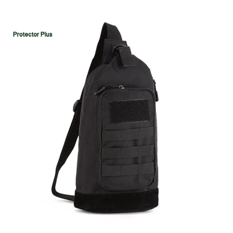 Наружная камуфляжная сумка Военная тактика поясная сумка Campe на одно плечо мужская сумка мессенджер нагрудные сумки K50 - Цвет: Черный