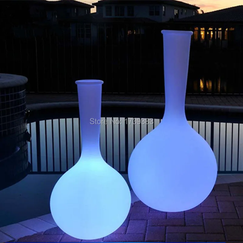 Plastic PE Rechargeable outdoor waterproof glowing LED Floor lamp ... Plastic PE Rechargeable outdoor waterproof glowing LED Floor lamp ...