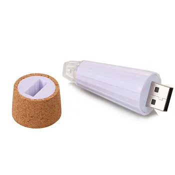 

NOYOKERE Party Decor 1pc Cork Shaped Rechargeable USB LED Night Light Wine Bottle Lamps