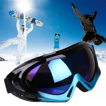 

9 colors Unisex Anti-fog Ski Eyewear Glasses Windproof Anti-sand Snow Snowboard Ski Goggles Eyewear For Outdoor Activities New