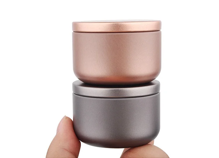 

Frosted Metal Jar Tea Tin Box 53x37mm Small Round Sealed Cans Coffee Tea Tin Container WB359