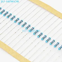 1000 шт./лот), 10, 12, 15, 18, 20 Ом 1/4 Вт 0,25 W 1% металлического пленочного резистора