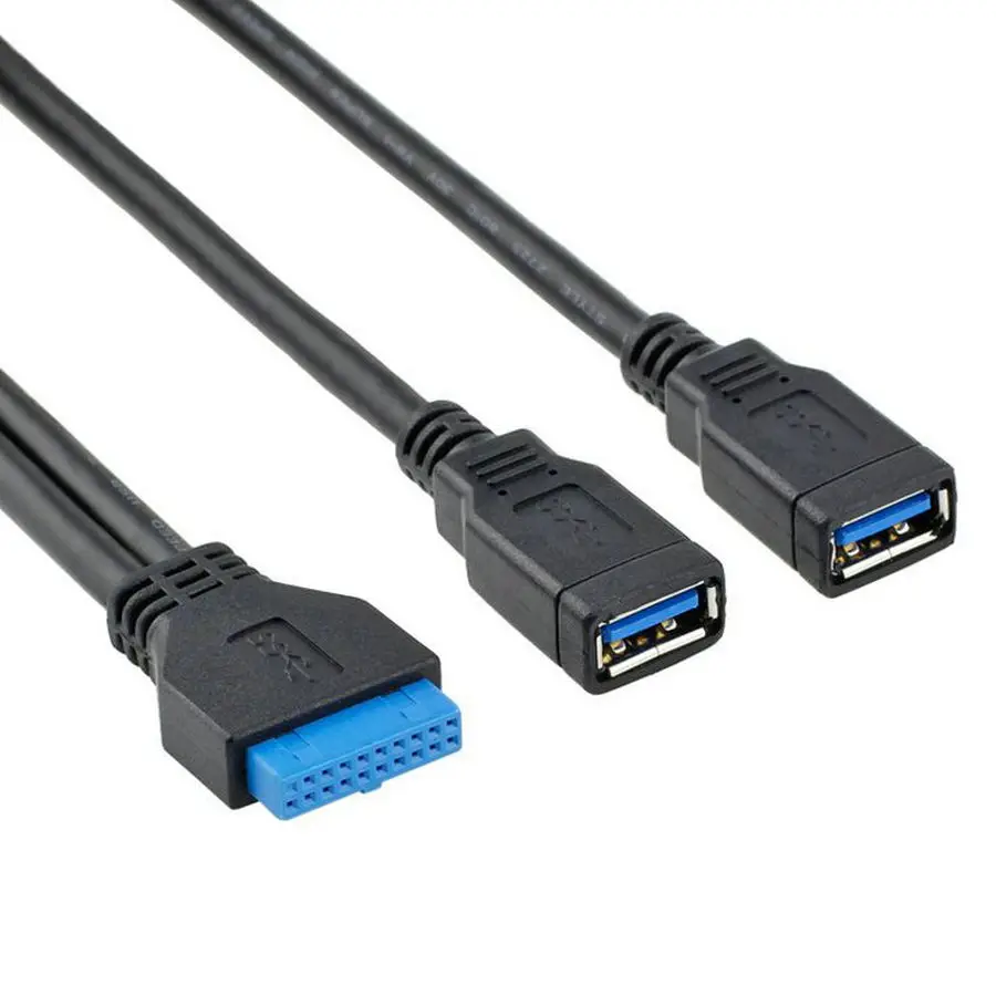 usb 3 0 usb 2 0 female audio extension cable for chassis front panel usb 3 0 usb 2 0 female audio extension cable for chassis front panel
