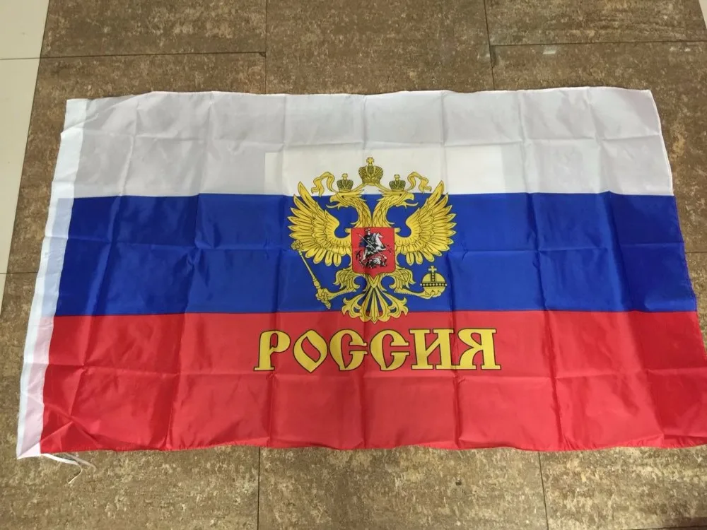 Флаг России 2'x3' или 3'x5' FT российский флаг российский Москвой коммунистический флаг Российской империи флаг императора