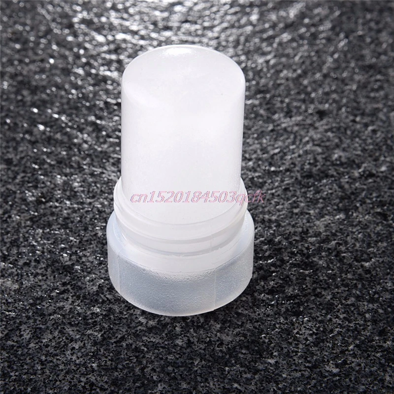 Natural Rhinestone Deodorant Alum Stick Body Odor Remover Antiperspirant 60g images - 6