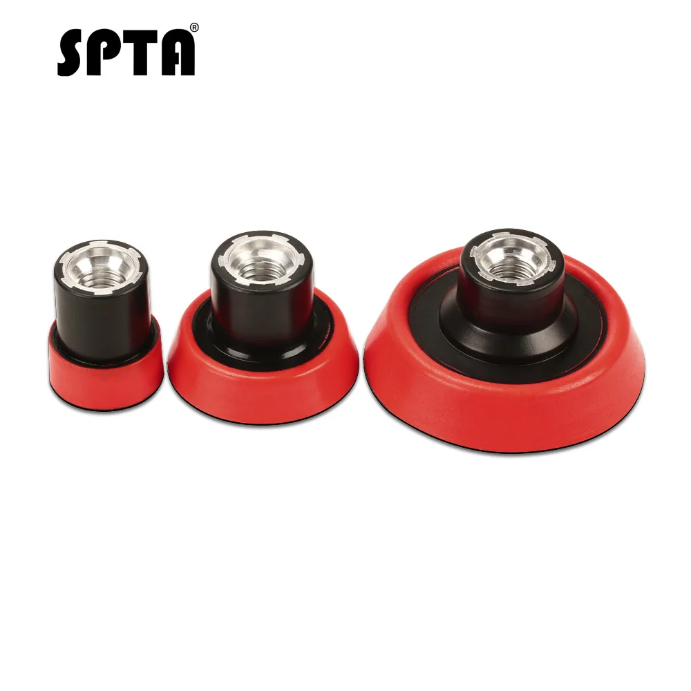 

SPTA Sanding Disc Polish Pad For Auto Paint Care Polishing Backing Plate Buffer Car Polisher Bonnet M14 Thread Backed Disk Drill