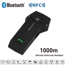 FreedConn T-COM COLO NFC tehrbike Interhone Motocom мотоциклетная bluetooth-гарнитура для шлема 1000M Interp наушники