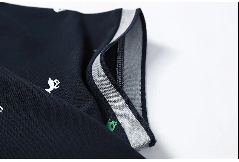 Summer mens polo shirt Cotton polka dot short male polo men top tee quick dry size M-3XL Muls brand fashion Black White Gray1613-06
