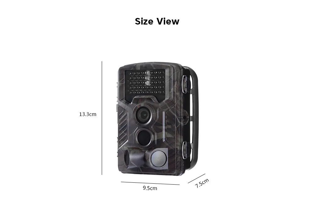 Outlife HC-800 M 16MP цифровая 2G охотничья камера ночного видения с GSM/GPRS Следовая камера Черная 940nm 120 градусов PIR сенсор