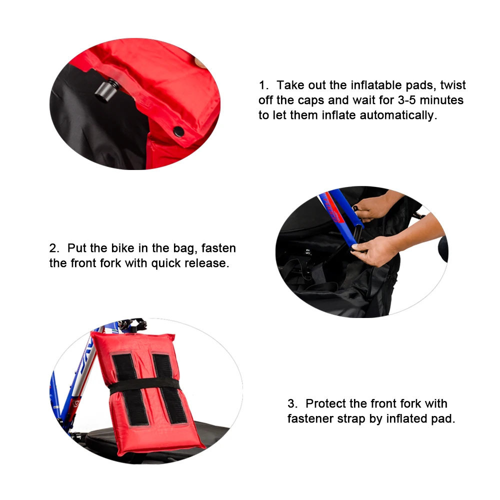 Perfect XXF Bicycle Bag Bike Transport Travel Bike Carry Bag Nylon Pad Bag for 700C Road Bike Bags Automatically Inflatable Pad 25 Perfect XXF Bicycle Bag Bike Transport Travel Bike Carry Bag Nylon Pad Bag for 700C Road Bike Bags Automatically Inflatable Pad 25