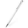 1 PC 2in1 Capacitive Touch Screen Stylus &  Ballpoint Pen For Mobile Phone Black Free Drop Shipping Material Escolar ► Photo 3/6