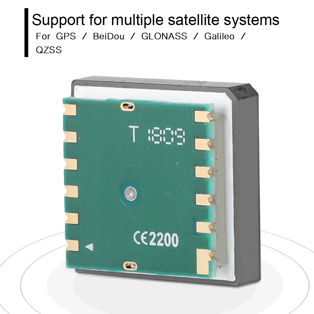 Ультра-компактный патч Антенна GPS/GNSS модуль спутниковый модуль для автомобиля радио 18,4*18,4*4,0 мм