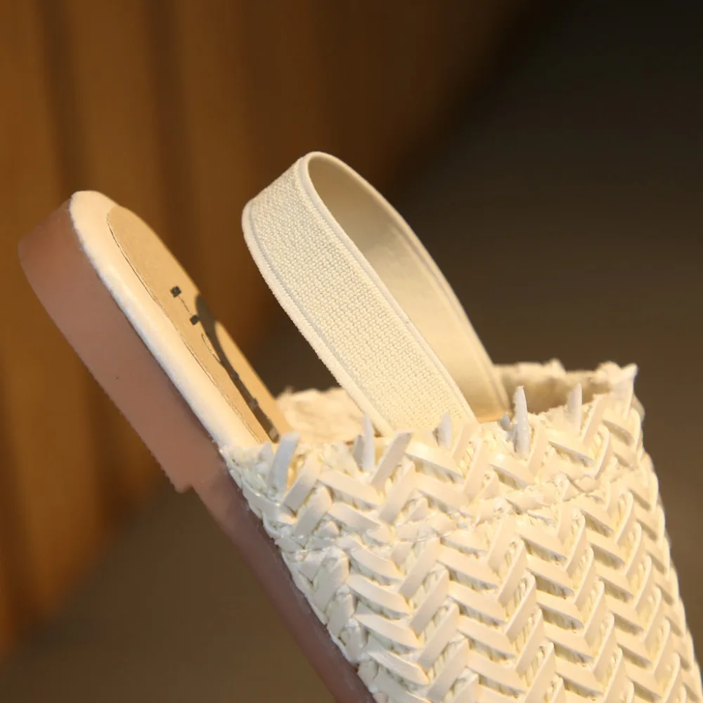 2019 girls retro woven sandals shoes princess shoes sandals sandals slippers summer sandals for girls kids shoes+male 40J23 (15)