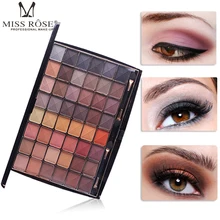 Мисс Роуз дымчатый макияж земли Цвет матовая Средства ухода для век хэдоу Палитры для 3D Средства ухода для век оттенков порошок MS030