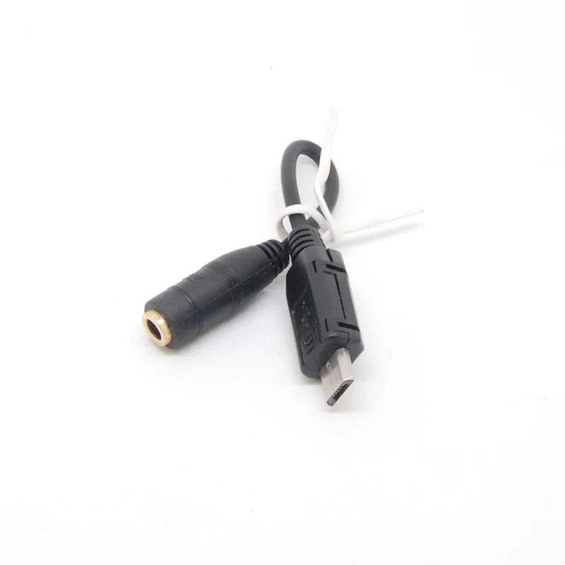 10 قطعة المصغّر usb محول الصوت 3.5 مللي متر لسامسونج S8300 S8000 B2710/B7320/S7350