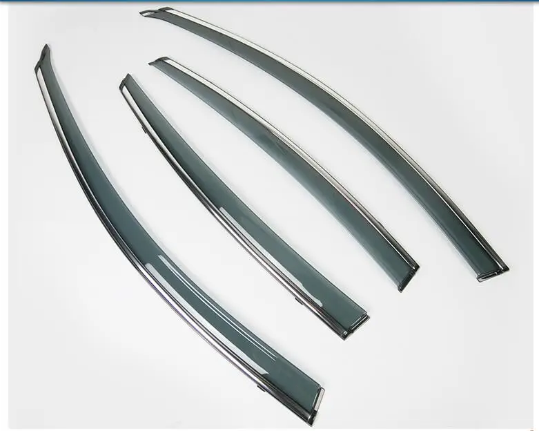 

car-styling case For Nissan teana 2013-2016 Window Visor Vent Shades Sun Rain Deflector Guard Awnings Auto Accessories