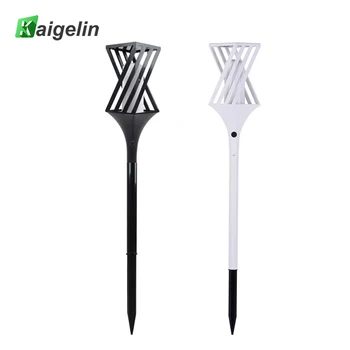 

96LEDs Garden Solar Powered Lawn Lamp Waterproof Flames LED Lamp Lighting Sensor Control Landscape Path Light Wedding Decoration