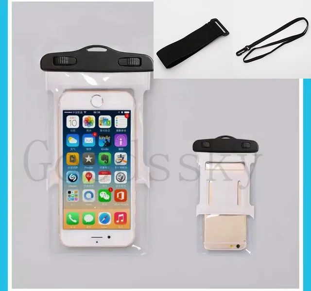 Cheap Waterproof Case For iphone 6 6s 7 8 plus touch Durable Water proof Bag Underwater case For Samsung S7 S8 NOTE 5 8 3 4 phone case