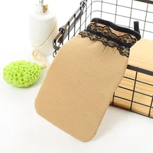 Лучшие 2 шт перчатки для душа и ванной отшелушивающая моющая кожа спа массаж для тела для душа щетка для чистки QQ99