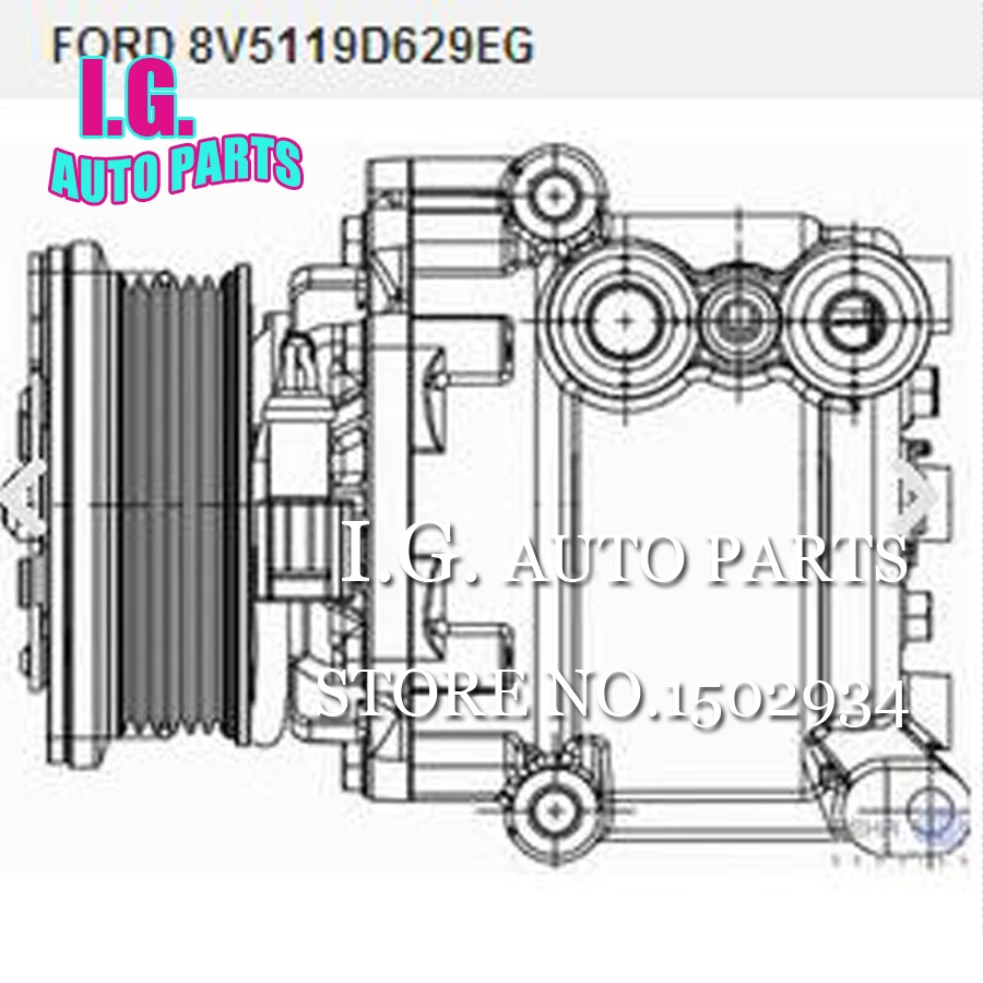 Buy AIR CONDITIONING COMPRESSOR FOR CAR FORD FOR