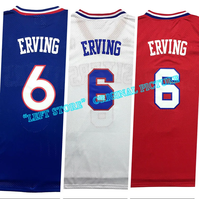 Мужская #6 Джулиус ирвинг Баскетбол джерси Взрослых Возврат Ирвинг трикотажные