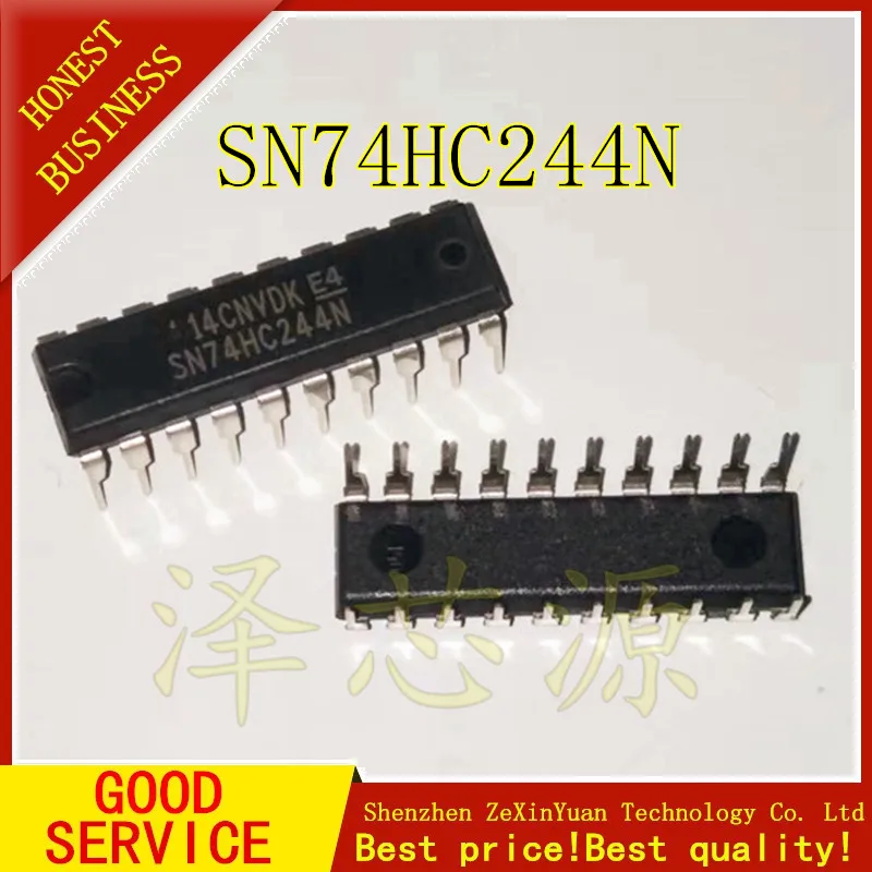 10Pcs Sn74Hc244N Dip20 Sn74Hc244 Dip 74Hc244N 74Hc244 New Original Ic huismerk kopen in de aanbieding
