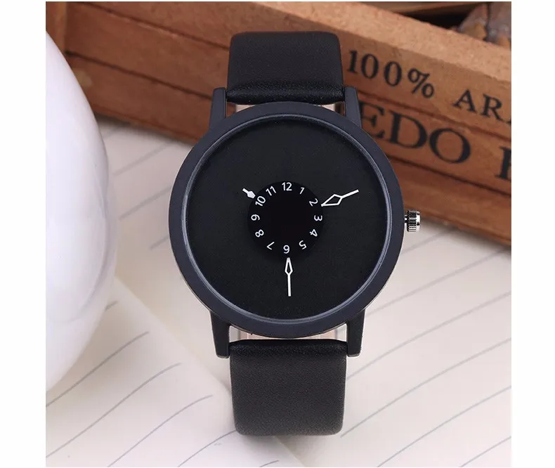 Creative leather wristwatches in Watches