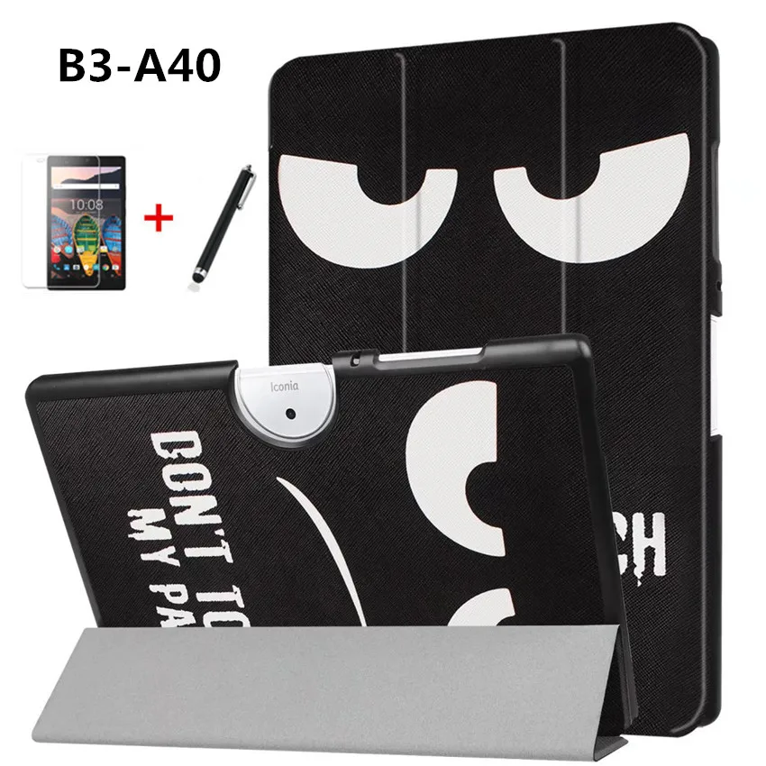 

Case For Acer Iconia One 10 B3-A40 Slim Stand Smart Cover For Acer Iconia One 10 B3 A40 10.1 inch Funda Tablet PU Leather Shell