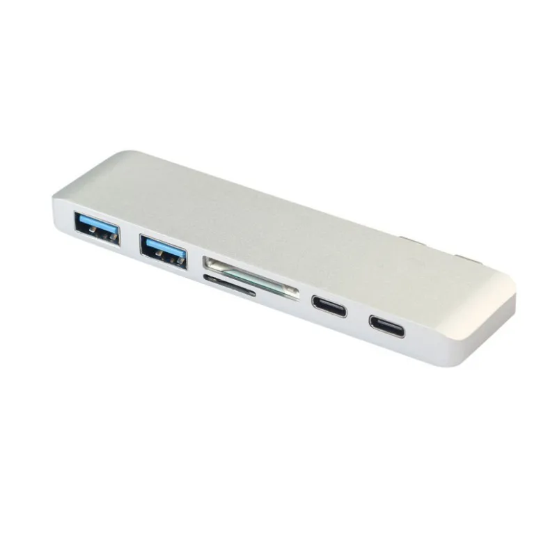 Концентратор-картридер type-c USB 3,0 SD карты памяти TF адаптер ноутбук компьютерные аксессуары для Macbook Pro 13/15