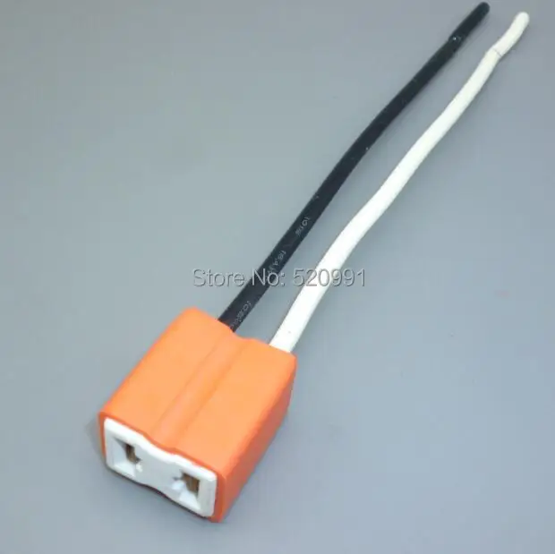 Shhworldsea 1 шт. фонарь h2 автомобильная розетка лампочка h7 14 5 см 16AWG|socket h7|headlight socketauto