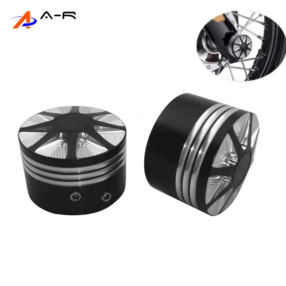 

Axle Nut Covers Bolt Cap Kit for Harley Street Bob FXDB / Glide FLHX / Glide Special FLHXS / Glide Trike FLHXXX / Rod XG750A