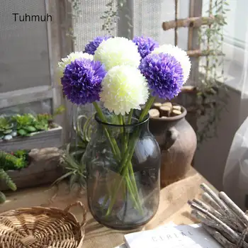 

12pcs Single Head Silk Artificial Hydrangea Flowers 11cm Big Head DIY Arrangement Hotel Wedding Home Decoration Fake Flower