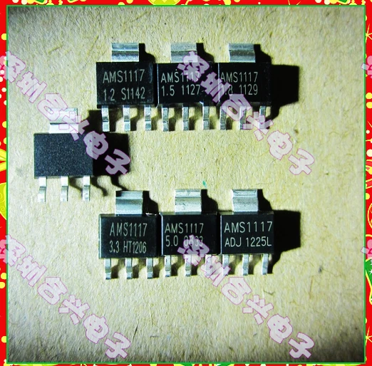 5PCS AMS1117-ADJ AMS1117 New original spot hot sales integrated circuit |