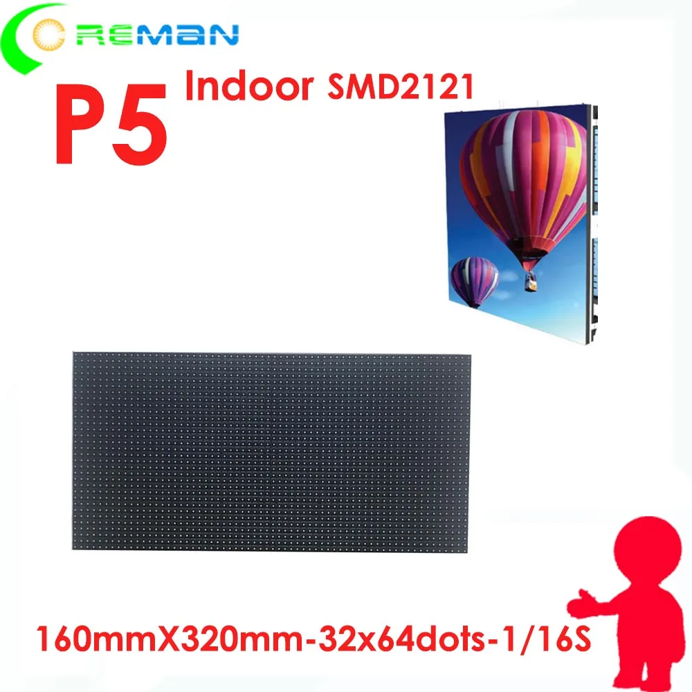 

Low cost good performance smd2121 full color 64*32 led module p5 p4 / high quality led panel module p5 indoor rgb 32*64
